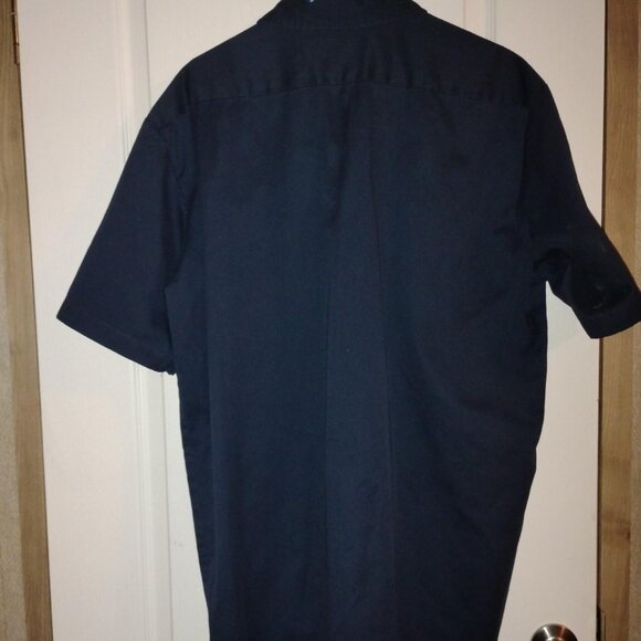 Navy Blue men's Sz XL Dickies button up shirt. (Need to be dry cleaned). - Picture 3 of 4
